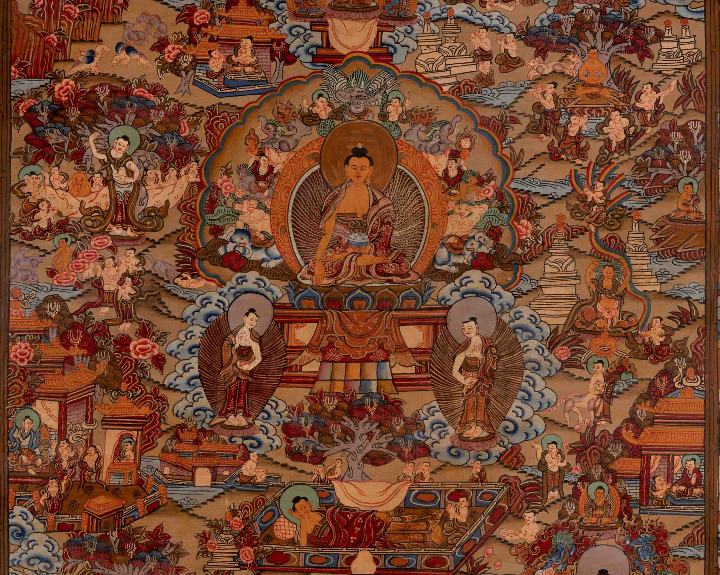 Buddha life Story | Art Painting