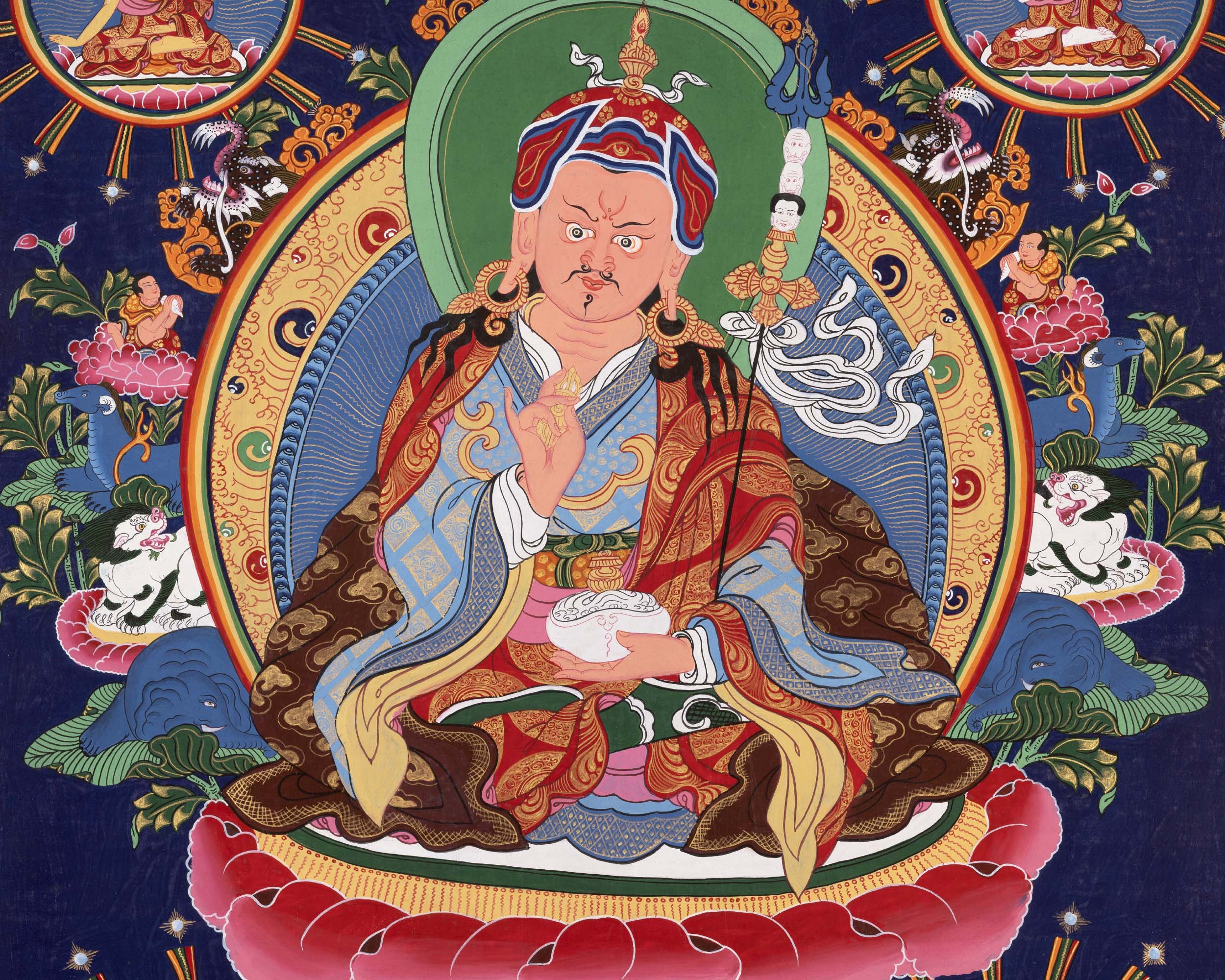 Guru Rinpoche Thangka | Buddhist Gifts | Wall Decors