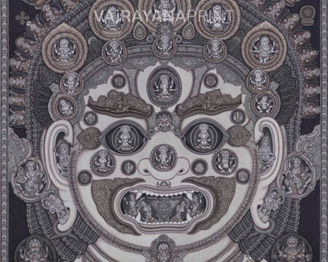 Lord Bhairav, The Powerful Manifestation of Lord Shiva | High Quality Giclee Newari Art