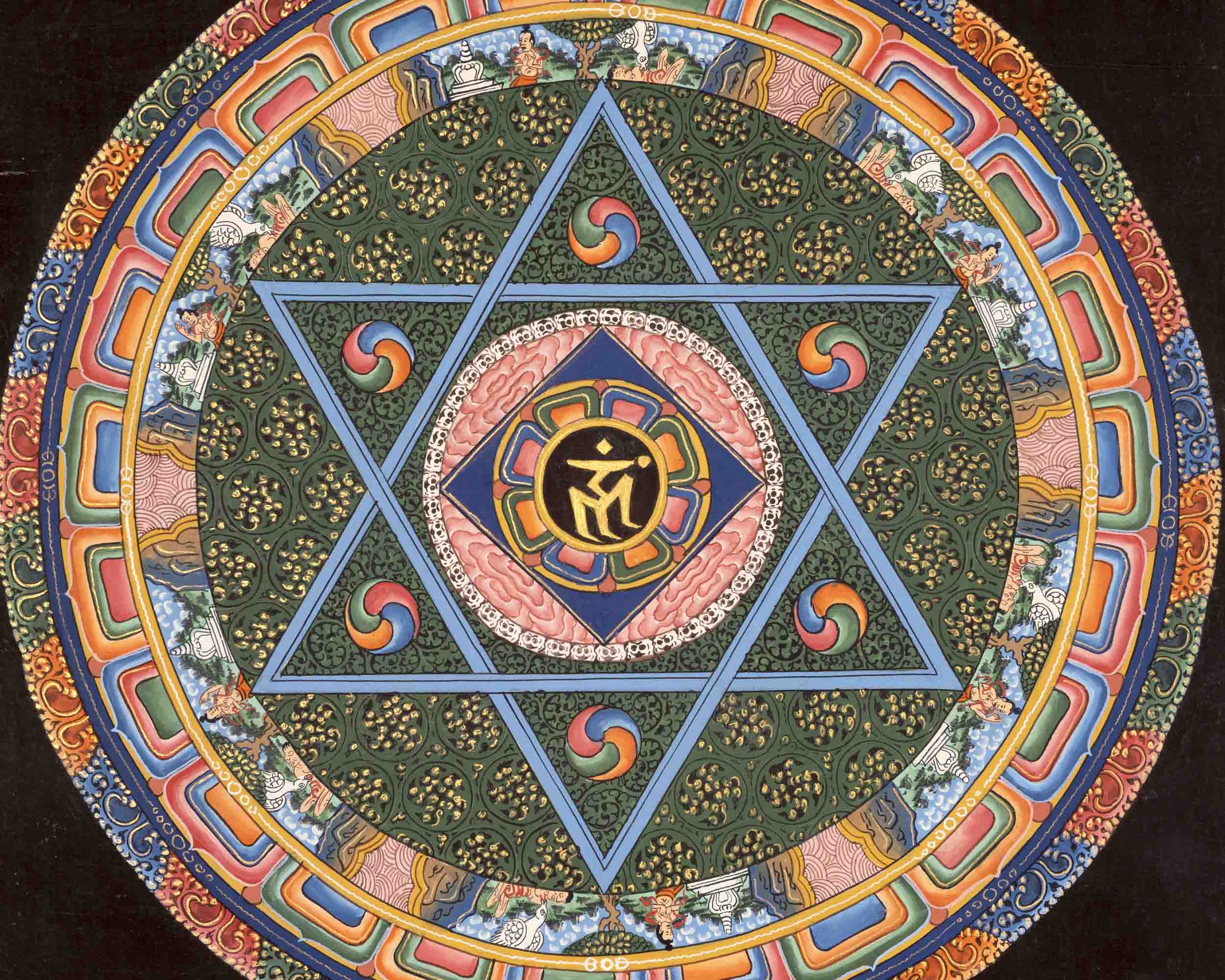 Vajrayogini Mandala Thangka | Traditional Tibetan Buddhist Art