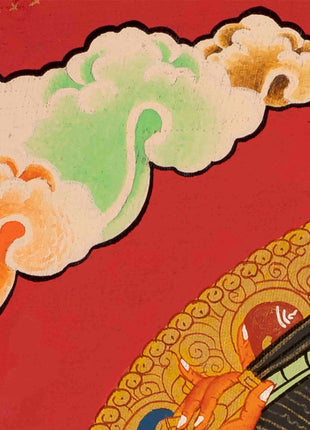 Bodhisattva Manjushree Thangka | Wall Decors