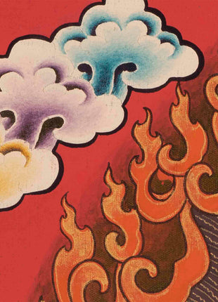 Vajra Panjarnatha Thangka | Wall Decor Artwork
