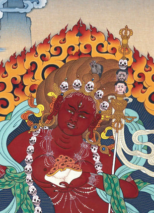 Dorje Phagmo Thangka Print For Home Decor | Protector of Wisdom and Enlightenment Giclee Print