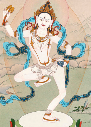 Machig Labdron Thangka | The Yogini Of Tibet | Dakini Of Chod