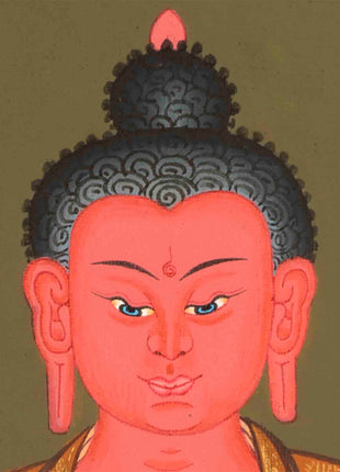 Amitabha Buddha Thangka | Small Size Home Decor