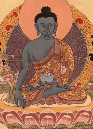 Medicine Buddha | Traditional Tibetan Thangka | Wall Decors