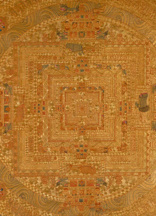 Kalachakra Mandala Thangka Painting | Mandala Design