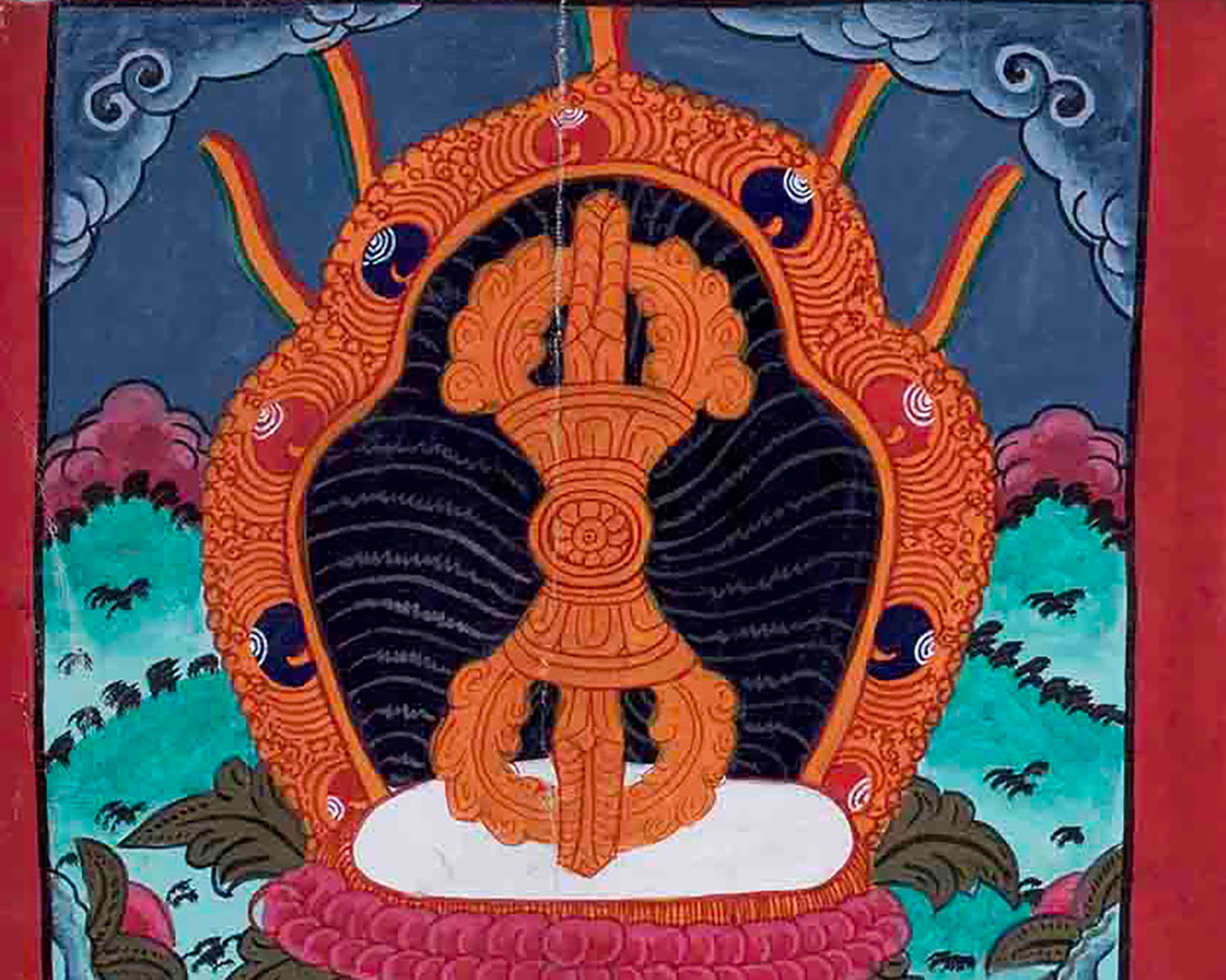 Vintage Unique Thangka | Thangka Hand Painted