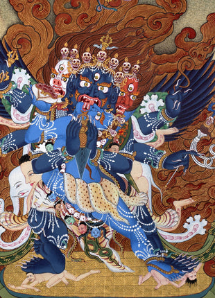 vajrakilaya thangka