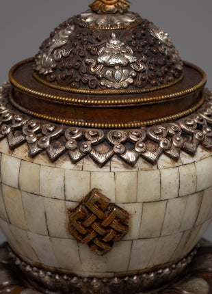 Lotus Rice Bowl | Buddhist Gift