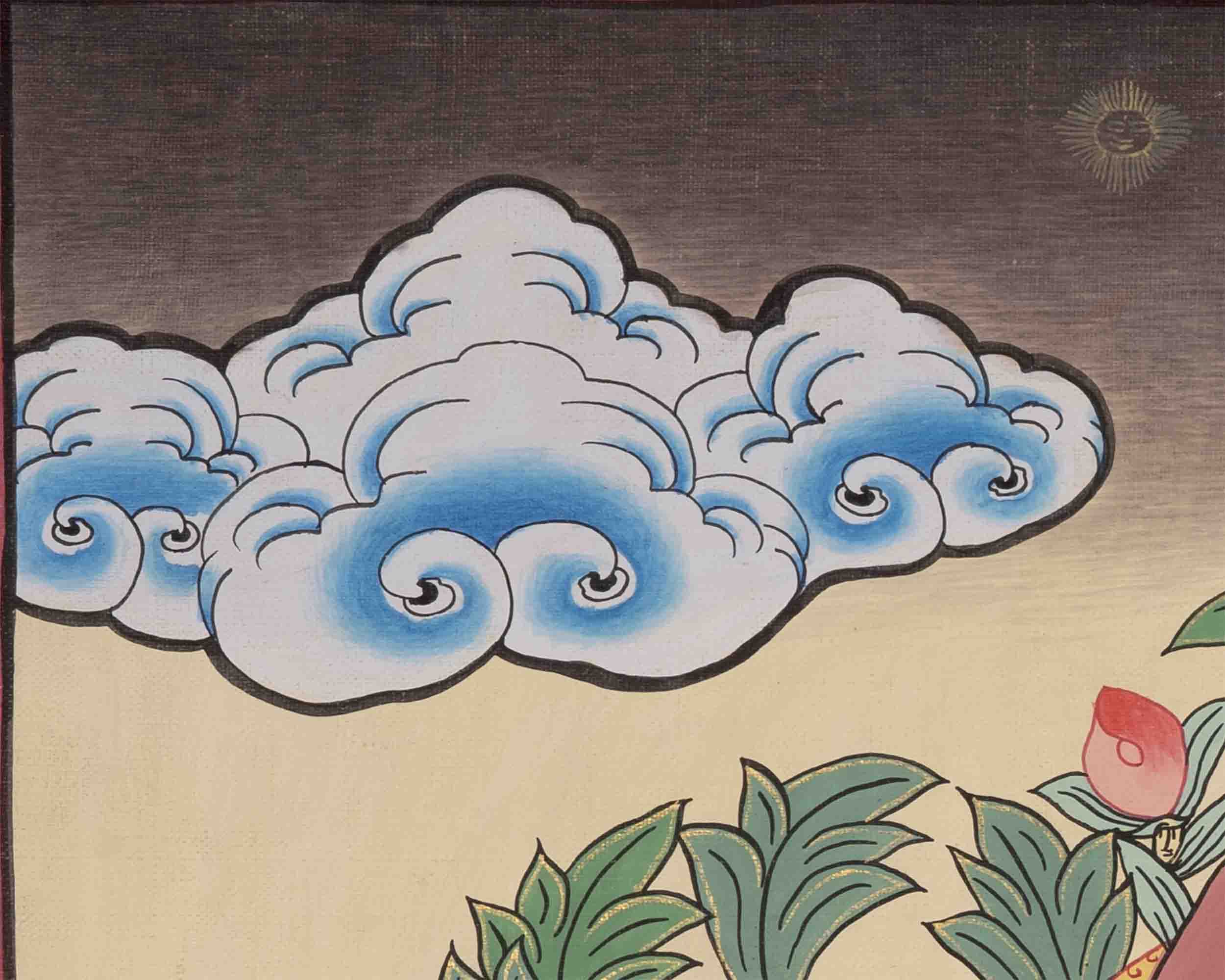 White Tara Thangka | Traditional Tibetan Art | Wall Decor