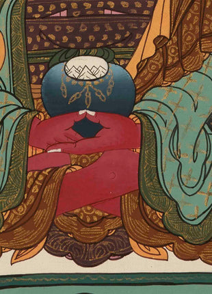 Amitabha Buddha Thangka | Tibetan Buddhist Crafts Wall Hanging