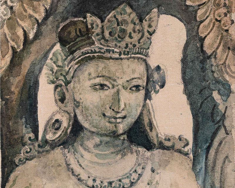 Salabhanjika The Traditional Decorative Motif Of Female Figure | Himalayan Motif As A Spiritial Room Decor
