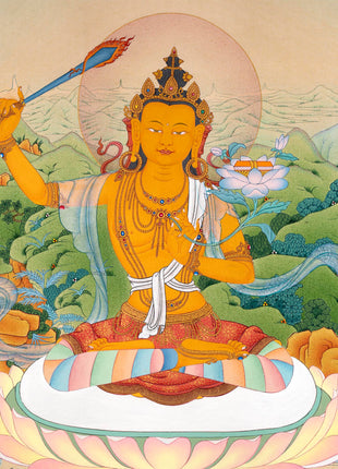 Manjushree thangka