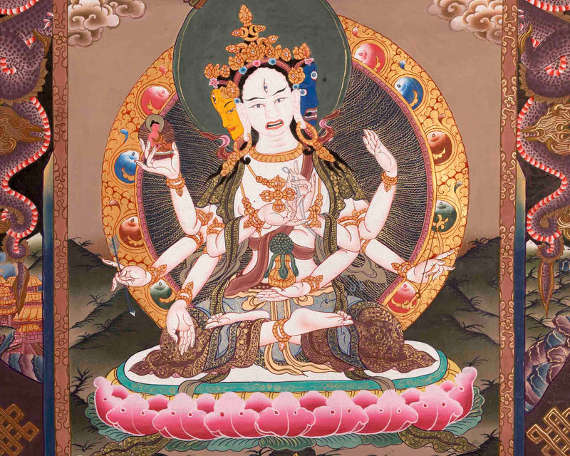 Namgyalma Thangka | Traditional Tibetan Thangka | Wall Decors