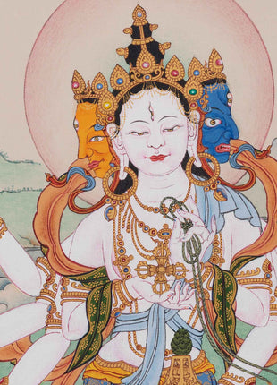 Traditional Himalayan Thangka Namgyalma Mantra Practice | Tibetan Dakini Of Longevity