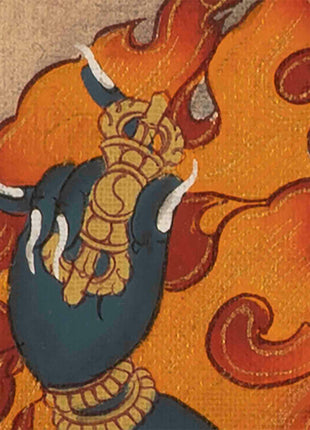 Vajrapani Thangka | Handpainted Thangka