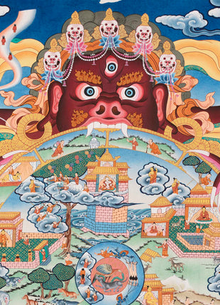 Wheel of Life Buddhist Painting | Himalayan Art