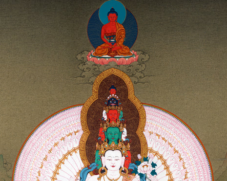 avalokiteshvara thangka