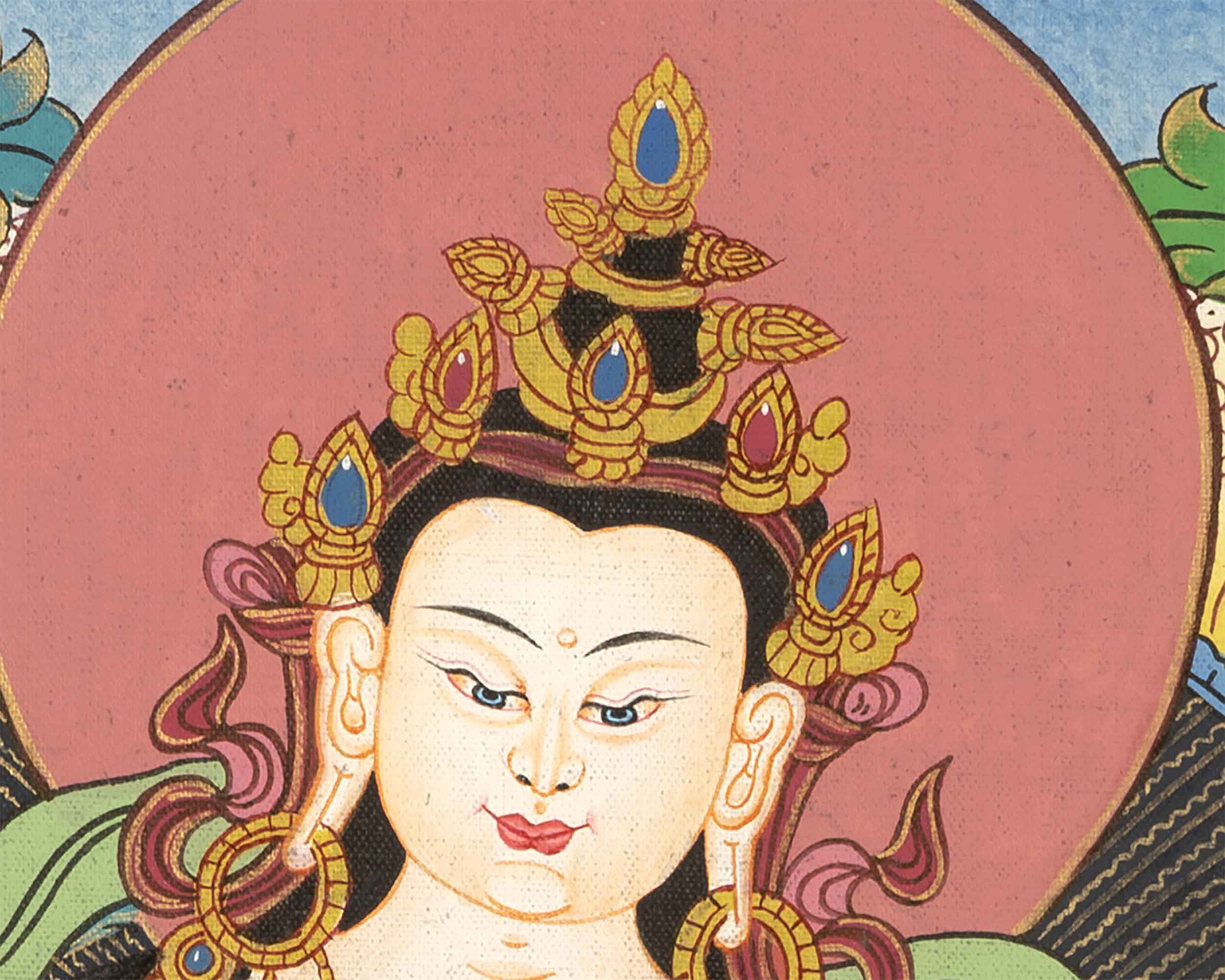 Vajrasattva Thangka | Tibetan Thangka Art