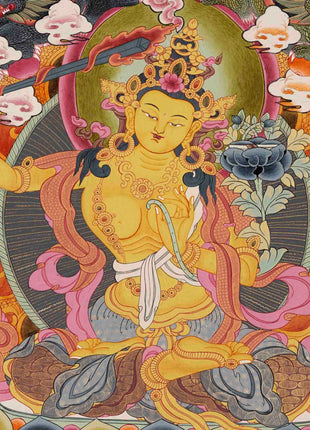 Manjushree Thangka | Wall Decoration Painting