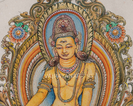High-Quality Print Of Indra God | Indra The Lord Of Heaven | Himalayan Art