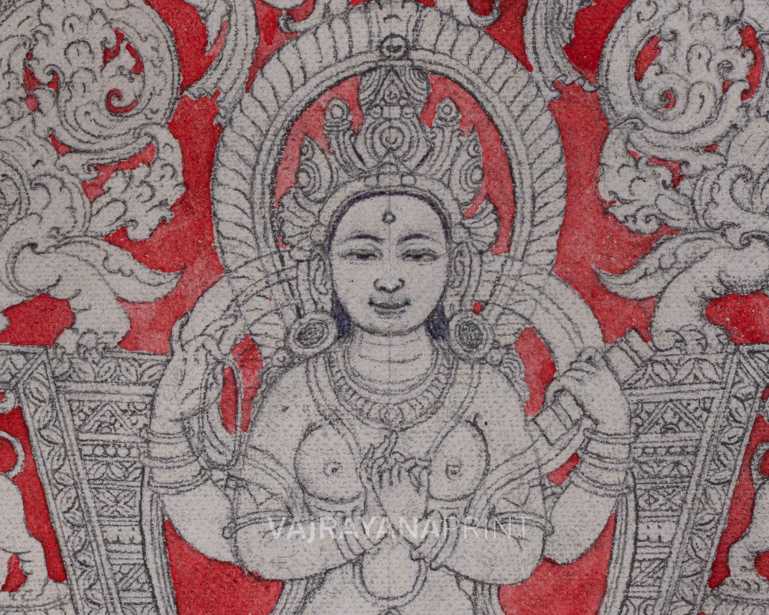 PrajnaParamita The Perfection Of Wisdom Art Print | Mahayana Buddhism | Transcendental Knowledge