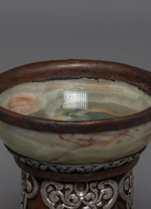 Marble Jade Bowl | Offering Bowl | Ritual Objects