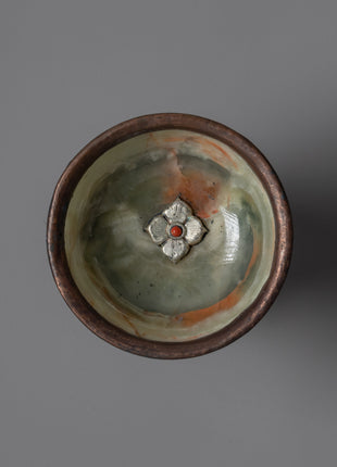 Marble Jade Bowl | Offering Bowl | Ritual Objects