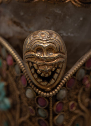 Crystal Kapala Cup | Ancient Practices | Buddhist Altar Supplies