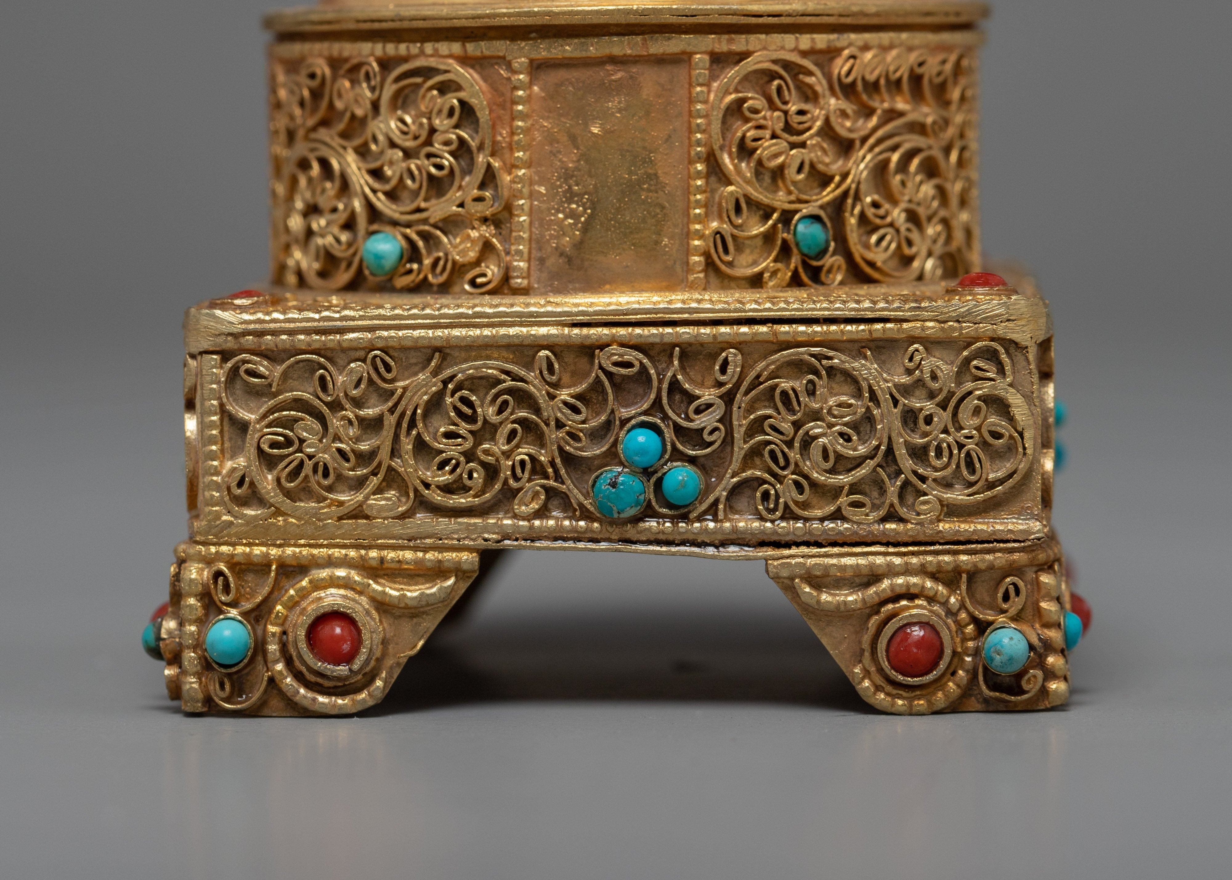 Buddhist Relic Stupa | Religious Artifacts | Handcarved Zen Decors