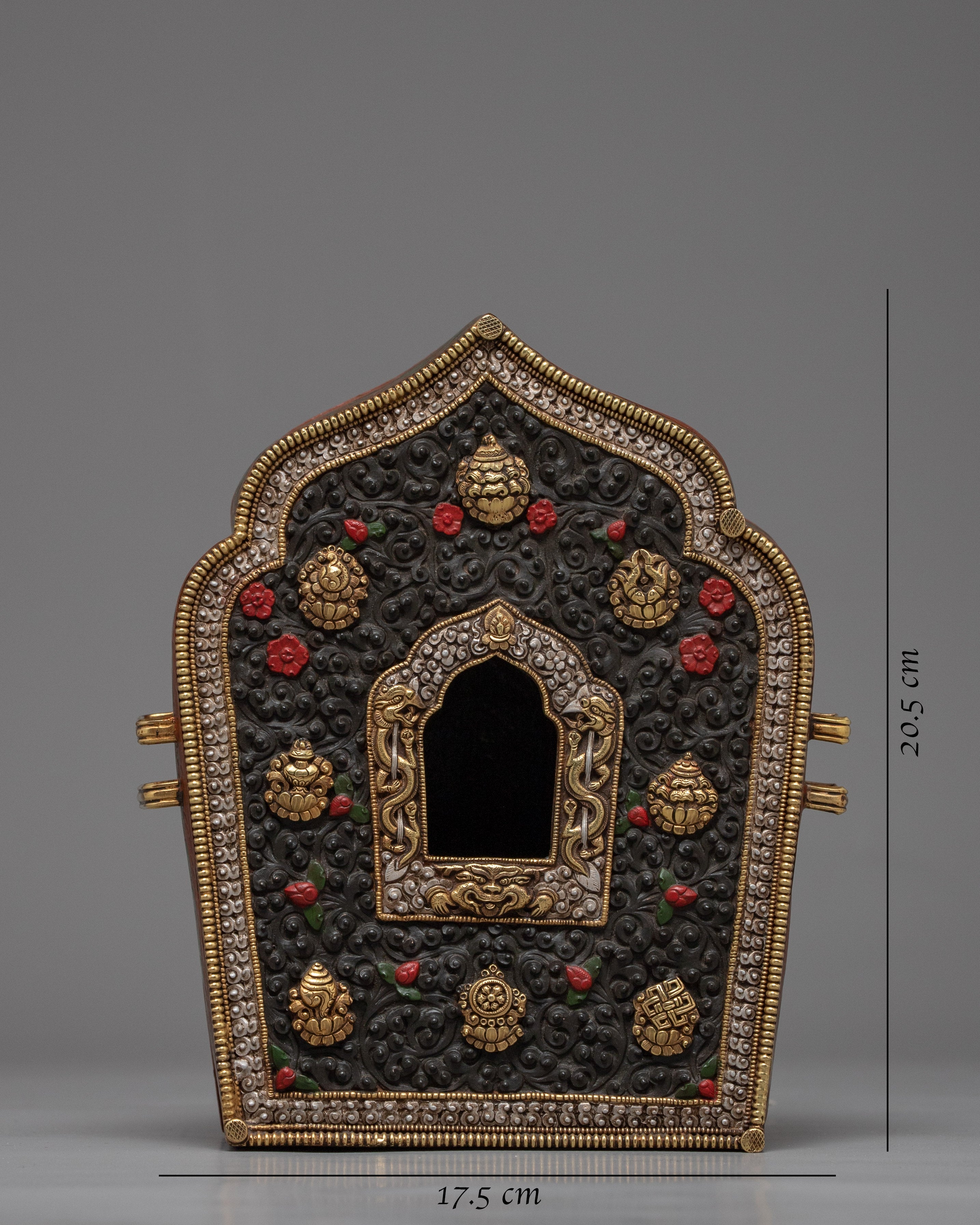 Ghau Prayer Box | Oriental Home Decor | Nepal Crafts