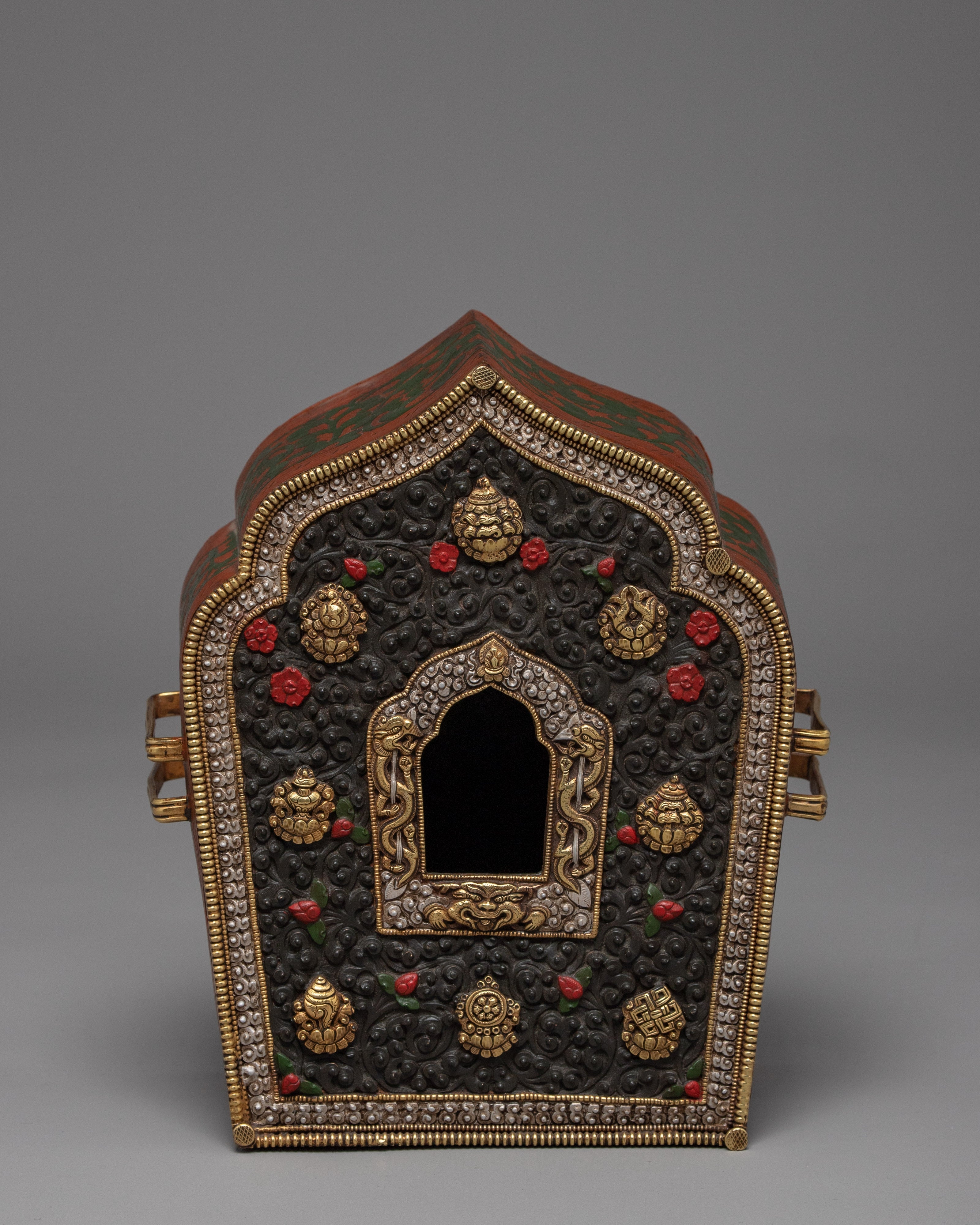Ghau Prayer Box | Oriental Home Decor | Nepal Crafts