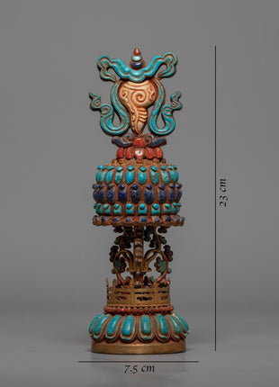 Buddhist 8 Auspicious Symbols | Religious Artifacts | Tibetan Art