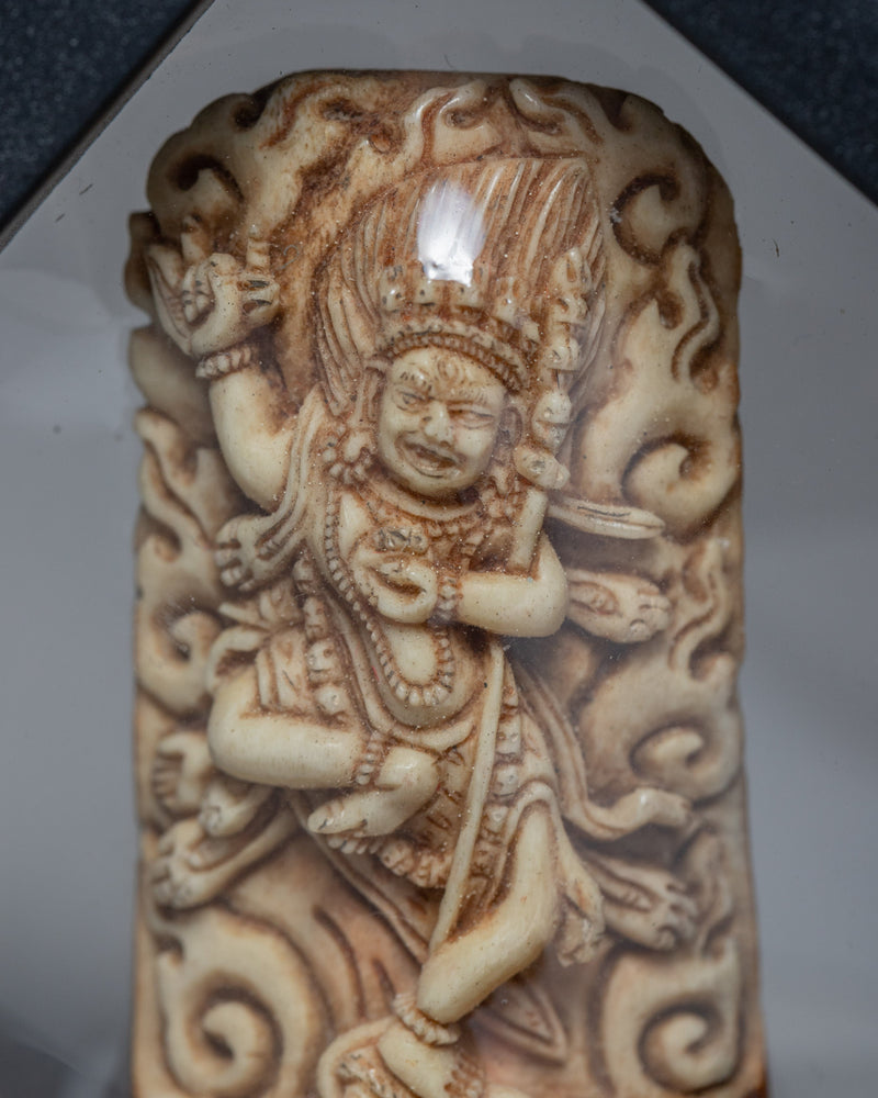 Vajravarahi with Frame | Traditional Himalayan Artwork