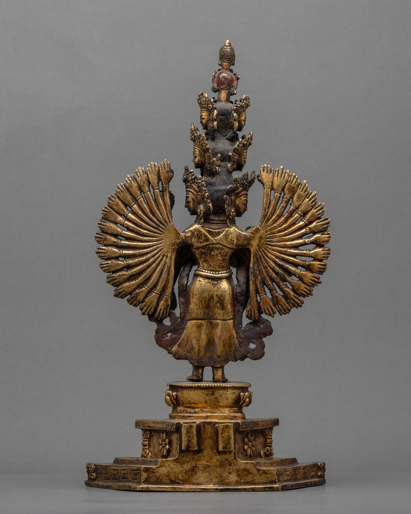 1000 Armed Chengrezig Statue | Himalayan Art Work