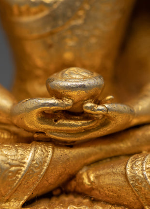 Three Buddha Statue Set | 24k Gold Electroplated Statues