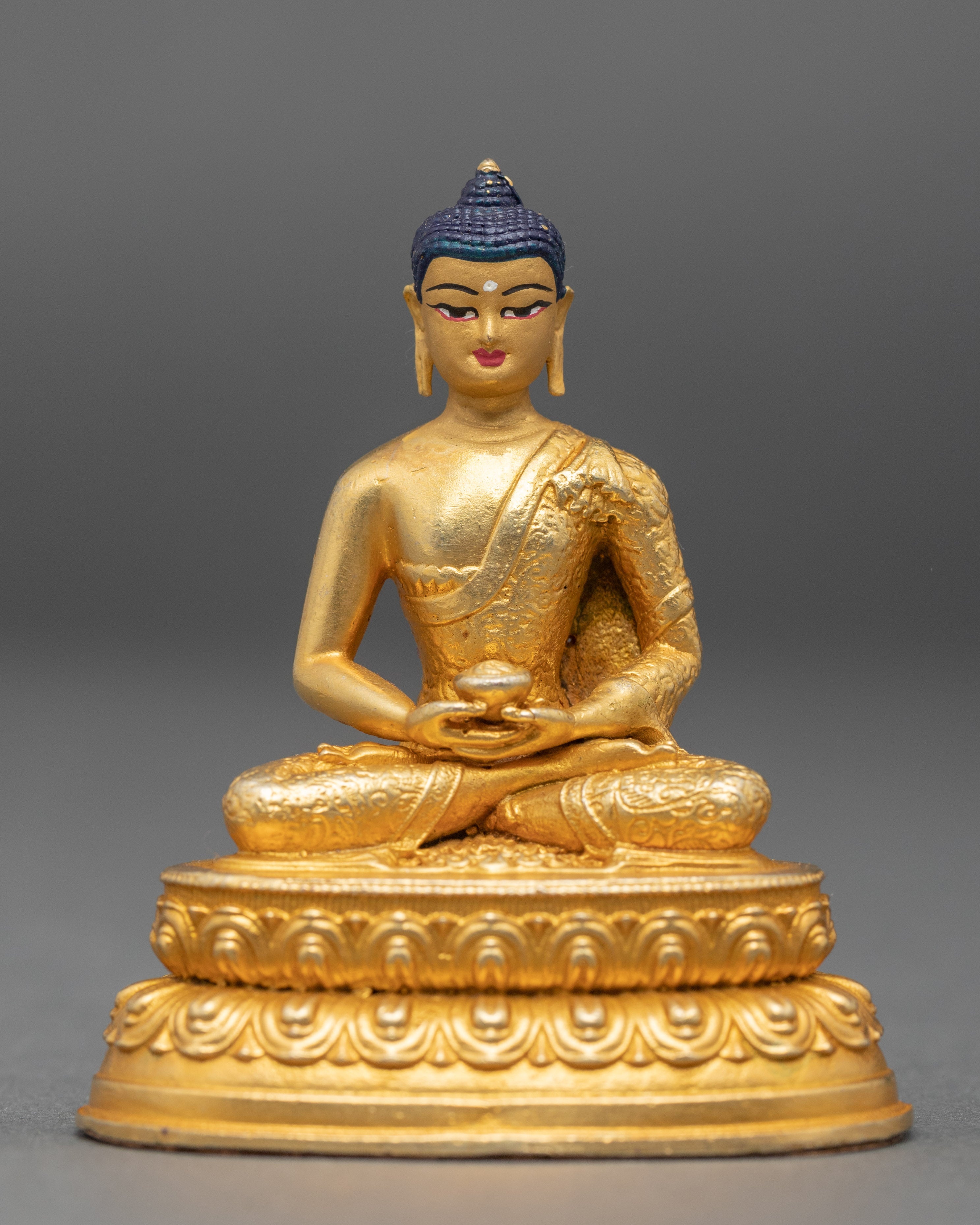 Three Buddha Statue Set | 24k Gold Electroplated Statues