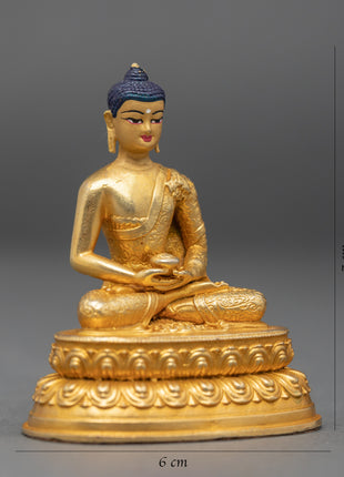 Three Buddha Statue Set | 24k Gold Electroplated Statues