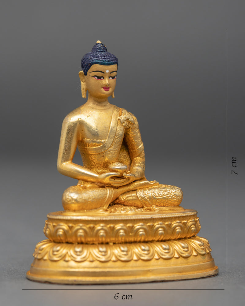 Three Buddha Statue Set | 24k Gold Electroplated Statues