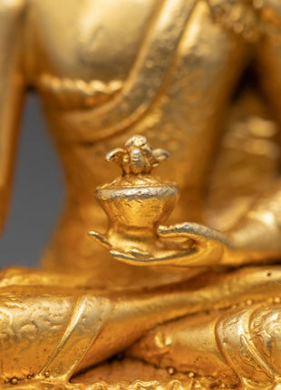 Three Buddha Statue Set | 24k Gold Electroplated Statues