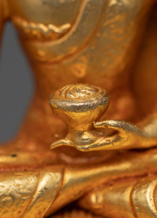 Three Buddha Statue Set | 24k Gold Electroplated Statues
