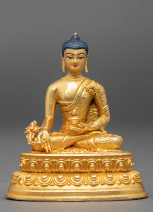 Three Buddha Statue Set | 24k Gold Electroplated Statues