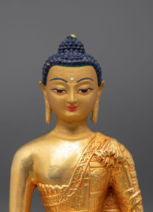 Shakyamuni Buddha Sculpture for Meditation | Historical Buddha Statue