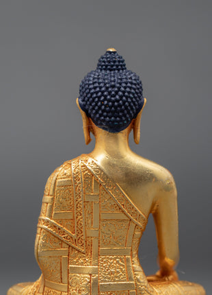 Shakyamuni Buddha Sculpture for Meditation | Historical Buddha Statue