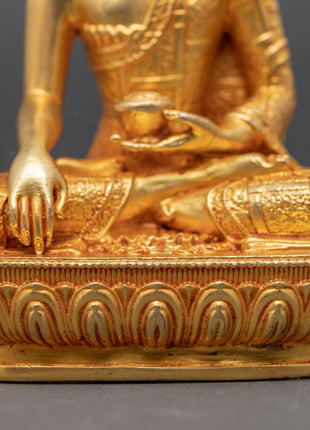 Shakyamuni Buddha Sculpture for Meditation | Historical Buddha Statue