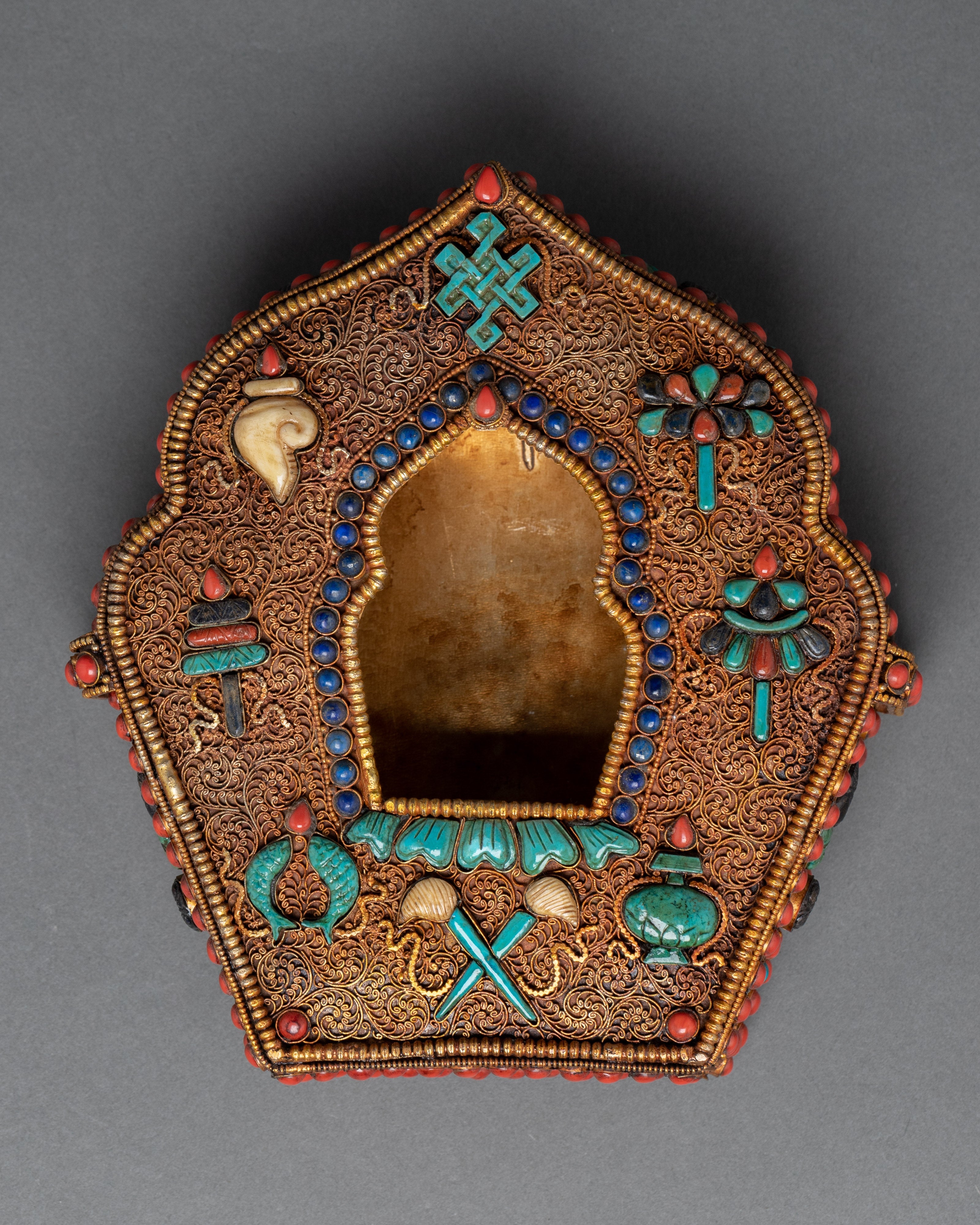 Tibetan Ghau Box | Religious Artifact | Ritual Objects