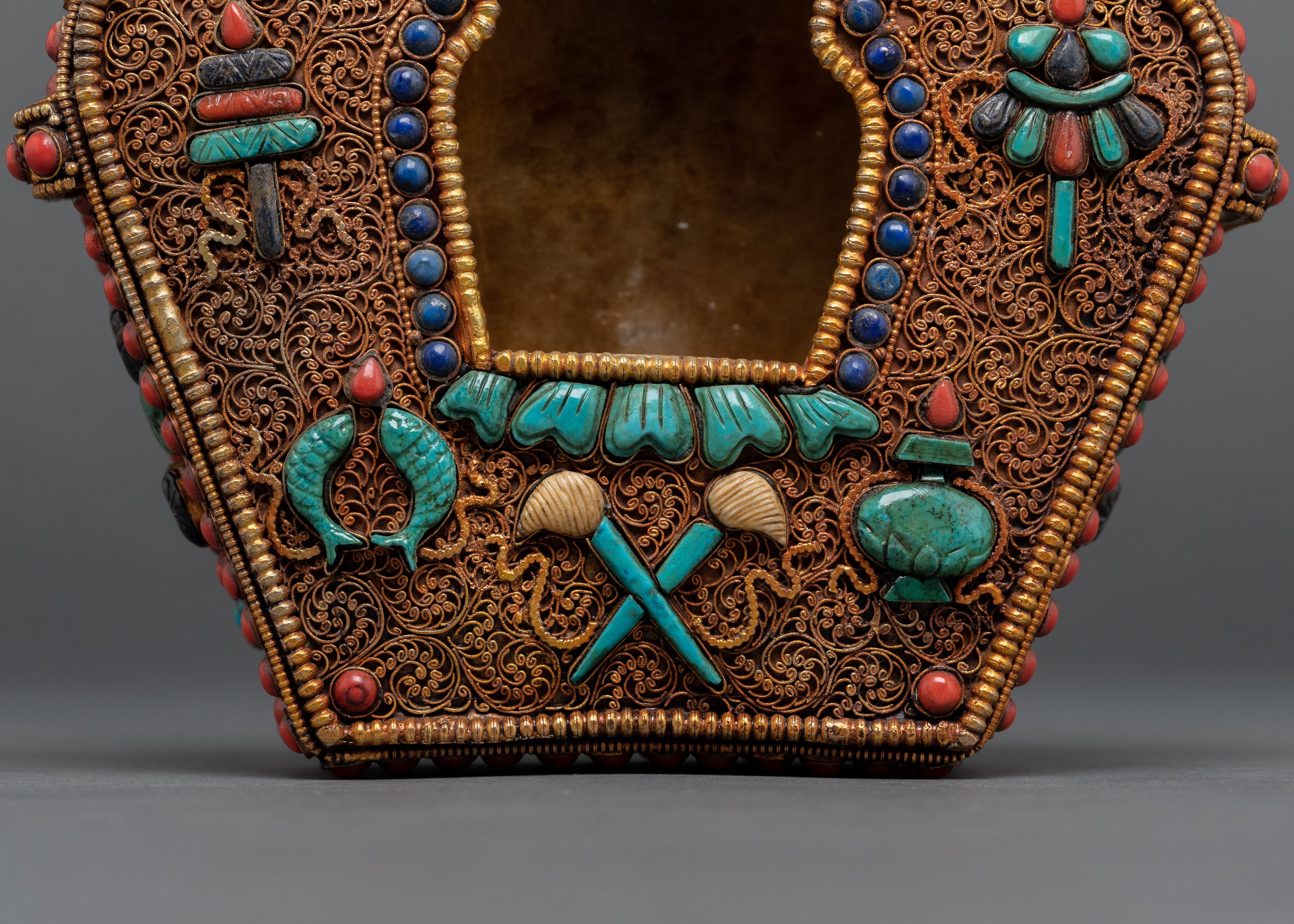 Tibetan Ghau Box | Religious Artifact | Ritual Objects