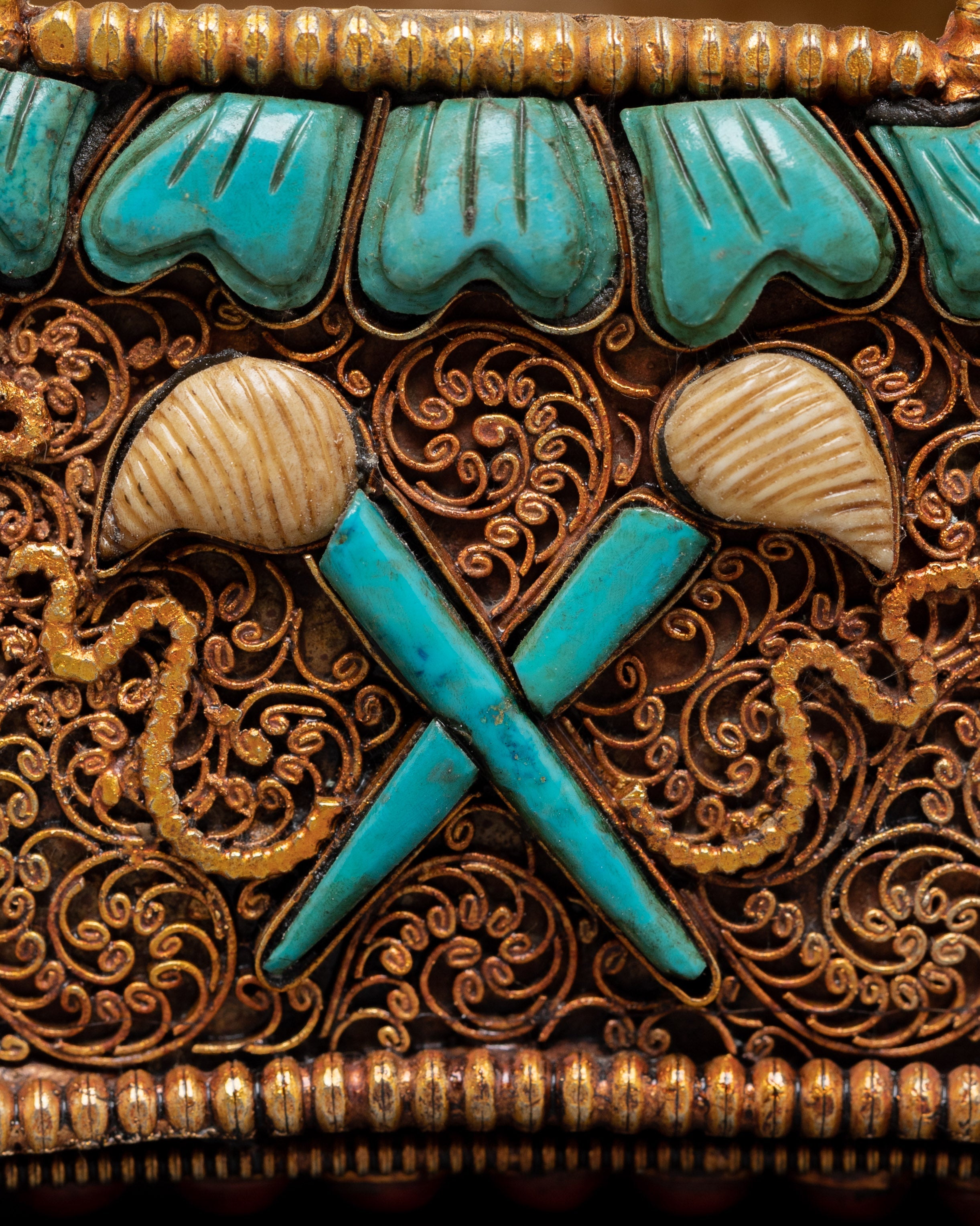 Tibetan Ghau Box | Religious Artifact | Ritual Objects