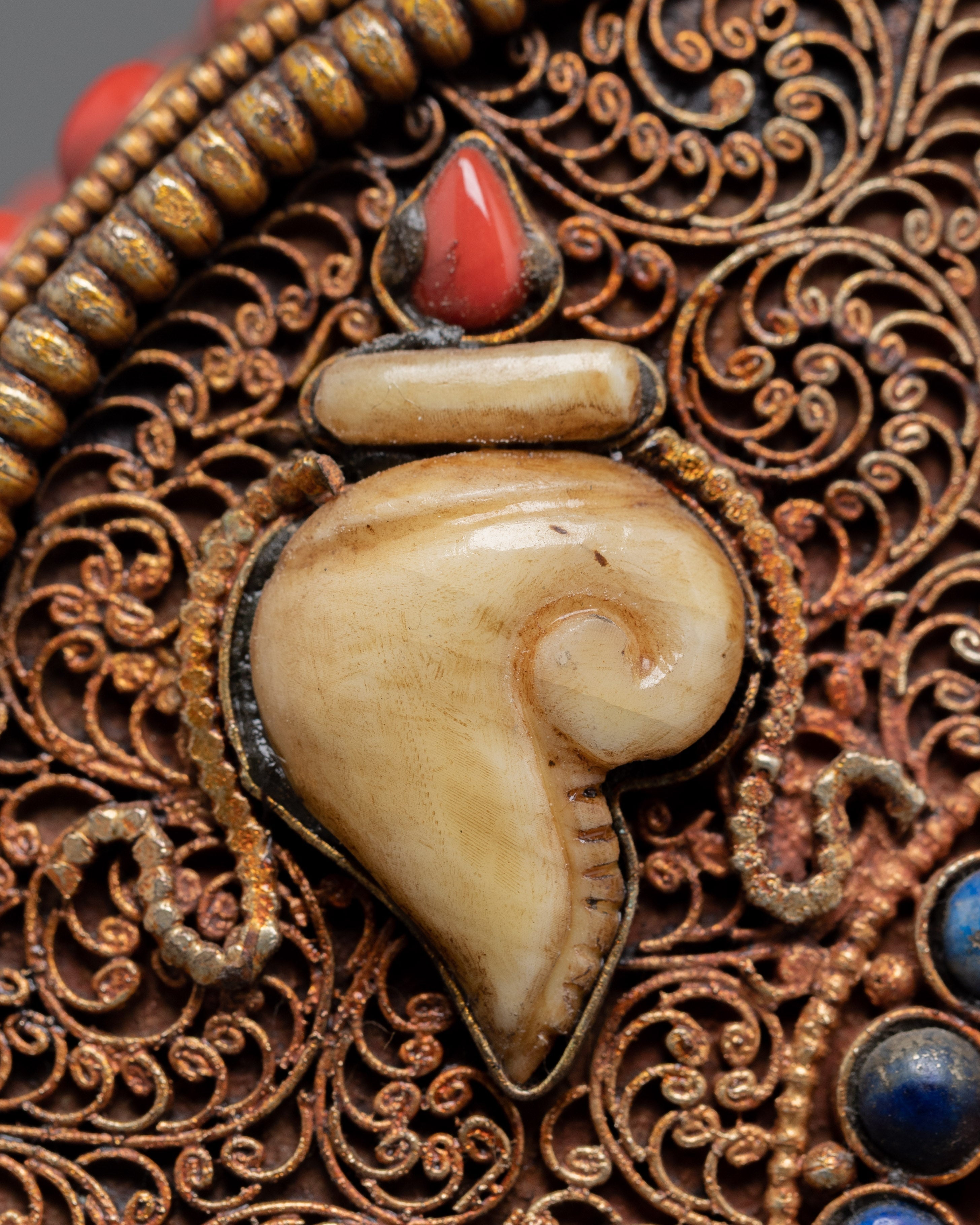 Tibetan Ghau Box | Religious Artifact | Ritual Objects